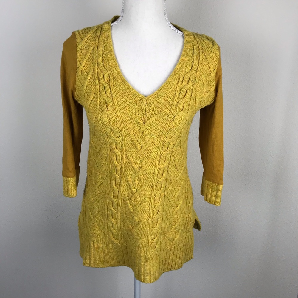 Anthropologie Pilcro Wool Blend v-neck Sweater
